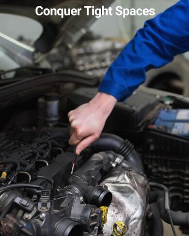 4-Piece Hook and Pick Set, Precision Automotive Pick Tool & O Ring Pick Set with Comfort Grip & Anti-Slip Shaft for Oil Seal, Gasket Removal, and Electronic Repair in Kuwait