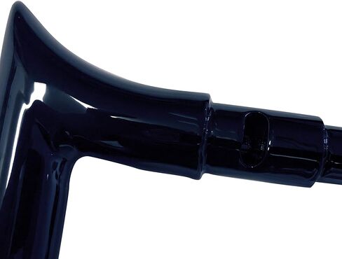 Dominator Industries 1.5 Big Daddy 1 ½ Meathook Bar 14" Ape Hangers المقاود المتوافقة مع 2015-2023 Harley-Davidson Road Glide & Special (أسود) in Saudi Arabia