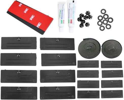 IKON MOTORSPORTS متوافق مع 2010-2015 Chevy Camaro (باستثناء المكشوفة) نافذة كوة، ABS البلاستيك الأسود اللامع للنافذة الخلفية مغرفة غطاء الشمس in Saudi Arabia