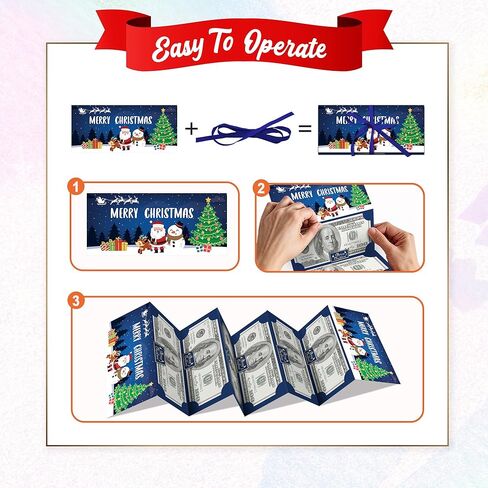 حامل نقود عيد الميلاد، مظروف نقود رجل ثلج عيد الميلاد للنقود، حامل أموال DIY مع 6 فتحات، هدايا عيد الميلاد المفاجئة للأطفال البالغين، لوازم حفلات العطلات الشتوية (عبوة واحدة) -b01 in Kuwait