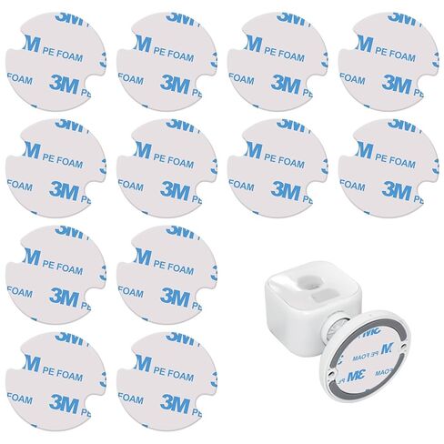 12-Pack Double-Sided Adhesive Strips for Blink Outdoor 4, Blink Mini & Mini 2，Drill-Free Installation, Tape Only in Kuwait