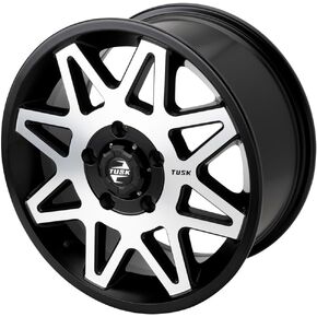 TUSK 5/114.3 (5/4.5) عجلة Tintic 15x7 6.0 + 1.0 آلية/أسود لـ Polaris RZR Pro R Premium 2022-2024 in Saudi Arabia