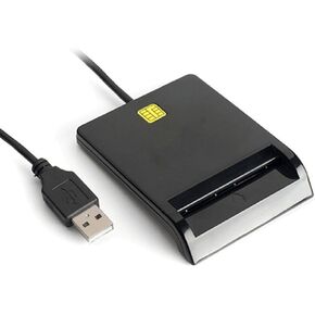 USB Intelligent Card Reader Adapter Connector Card Reader For Phone Tablet Online Identification Card Cloner in Saudi Arabia