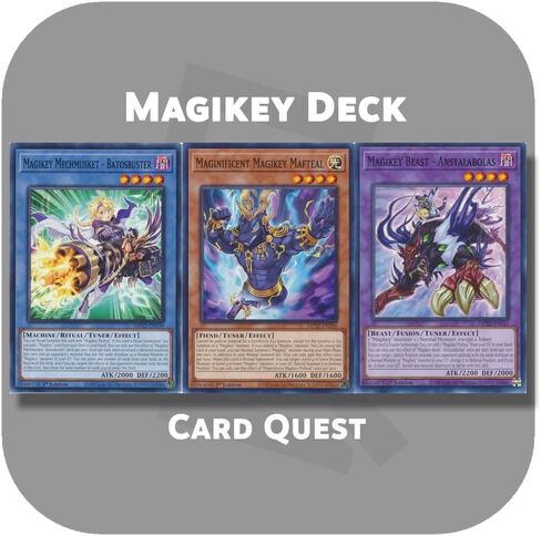 Generic Complete Custom Deck for Yu-Gi-Oh! - Magikey Normal Deck in Saudi Arabia