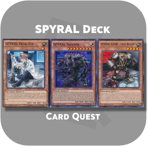 Generic Complete Custom Deck for Yu-Gi-Oh! - SPYRAL Deck in Saudi Arabia