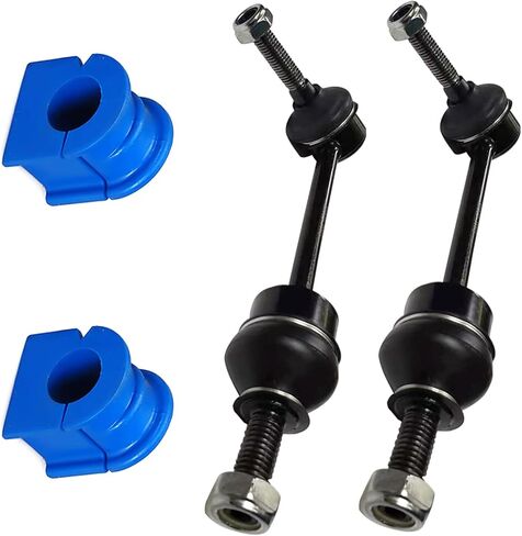 Front Sway Bar Link and Bushing Kit for Jeep Liberty 2002 2003 2004 2005 2006 2007, K7391 K200161 Front Stabilizer Bar Link and Stabilizer Bar Bushing Kit- 4pc Set in Saudi Arabia