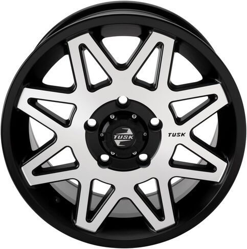 5/114.3 (5/4.5) Tusk Tintic Wheel 15x7 6.0 + 1.0 Machined/Black For Polaris RZR Pro R 4 Sport 2022,2025 in Saudi Arabia