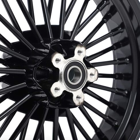 TOFR 17x3.5 16x3.5 أسود لامع الحافات الخلفية الأمامية عجلات 36 المتحدث الدهون لايحتاج ل هارلي سبورتستر X48 XL1200X 2010-2020 2011 2012 2013 2014 2015 2016 2017 2018 2019 in Kuwait