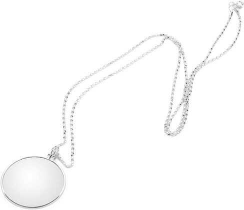 Loupe, Hanging Magnifier, Portable 5X Magnifier Monocle Lens with Hanging Necklace for Reading Crafts Needlework Jewelry Hobbies, monical in Saudi Arabia