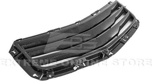 Replacement For 2016-2019 Cadillac CTS-V GM Factory Style CARBON FIBER Front Hood Vent Louver Cover VENT-250-BKCF in Saudi Arabia