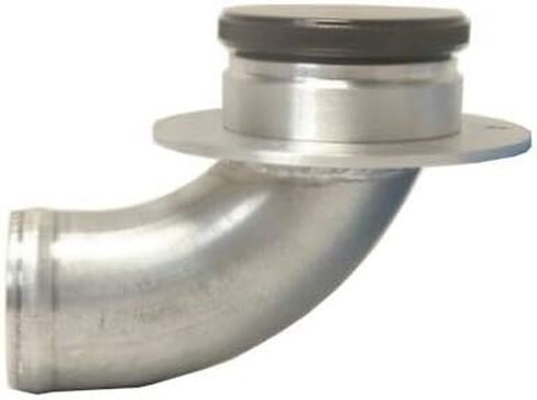 90 Degree Angled Neck Aluminum Remote Fuel Filler With Billet Aluminum Cap For 2.0 Inch Hose in Saudi Arabia