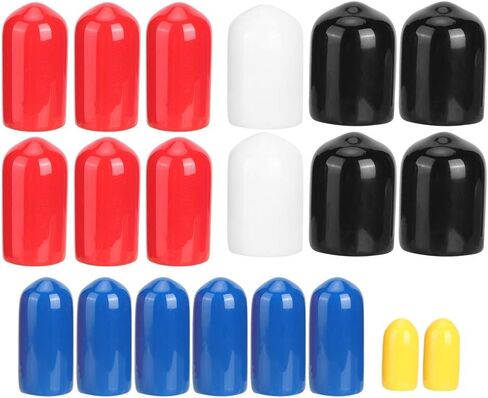 Generic مجموعة متنوعة من أغطية خط الفراغ من PVC، 20 قطعة، من 1/8 بوصة إلى 5/16 بوصة، مناسبة لخرطوم تفريغ السيارة، سهلة الاستخدام in Saudi Arabia