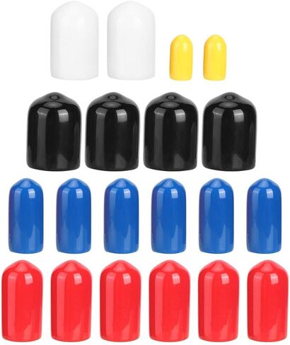 Generic مجموعة متنوعة من أغطية خط الفراغ من PVC، 20 قطعة، من 1/8 بوصة إلى 5/16 بوصة، مناسبة لخرطوم تفريغ السيارة، سهلة الاستخدام in Saudi Arabia