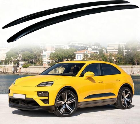 Roof Side Rail Bars for Macan S Turbo 2014-2024 2Pcs Silver Roof Rack Accessories in Saudi Arabia