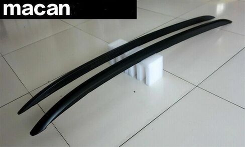 Roof Side Rail Bars for Macan S Turbo 2014-2024 2Pcs Silver Roof Rack Accessories in Saudi Arabia