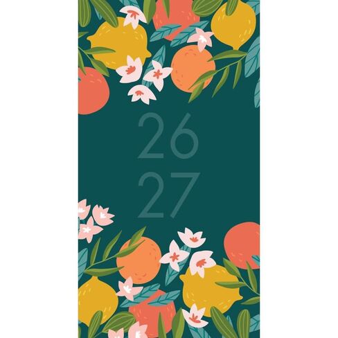 Floral Punch 2-Year 2026-27 3.5 X 6.5 Monthly Pocket Planner in Saudi Arabia