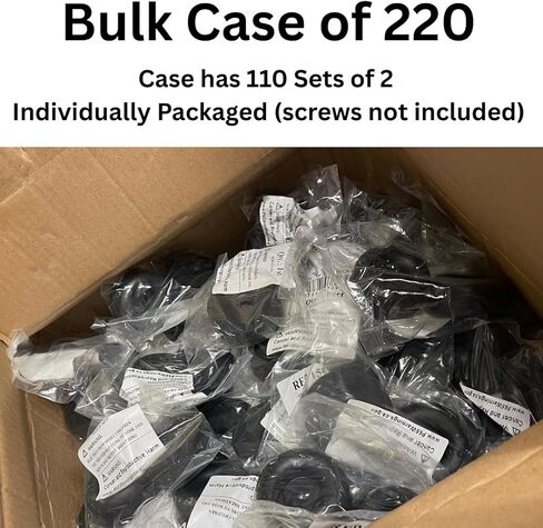 مصدات مطاطية من ريد هاوند أوتو 4 للمقطورة المتوافقة مع شاحنة باب المنحدر 2.5 بوصة دائرية بديلة لتوقف البضائع in Kuwait