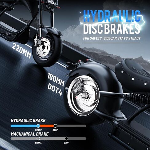 eAhora M1P Plus/M1P Pro 3000/4000W Motor 42/50MPH دراجة نارية كهربائية للبالغين، بطارية 30AH/42Ah 55/110 + أميال طويلة المدى دراجة نارية كهربائية قانونية للشارع، فرامل هيدروليكية مزدوجة، تعليق كامل in Kuwait