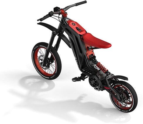 Electric Off-Road Motorcycle with 3.5KW Motor, 60V Battery, TFT Smart Screen, 165N・m Torque for Outdoor Off-Road/Leisure Riding (14-Inch Front Wheel). in Saudi Arabia