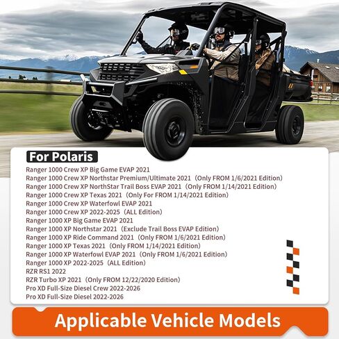 غطاء القابض الخارجي مانع تسرب لـ Polaris Ranger 1000 Crew RZR Pro XD ديزل بالحجم الكامل 2021-2025 5417715 in Kuwait