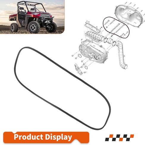 غطاء القابض الخارجي مانع تسرب لـ Polaris Ranger 1000 Crew RZR Pro XD ديزل بالحجم الكامل 2021-2025 5417715 in Kuwait