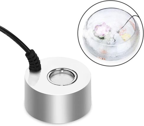 AGPTEK® 400mL/H Aluminum Mini Mist Maker Fogger Water Fountain Pond Fog Machine Atomizer Air Humidifier in Kuwait