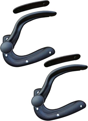 Ergonomic Office Chair Armrests with Adjustable Height and Arm Pads, Black in Kuwait