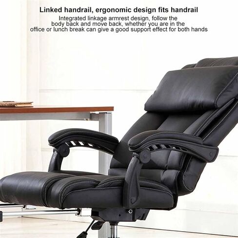 2 Pieces Office Chair Armrest Movable Linkage Armrest Handrail Furniture Accessories, 5 Holes in Kuwait