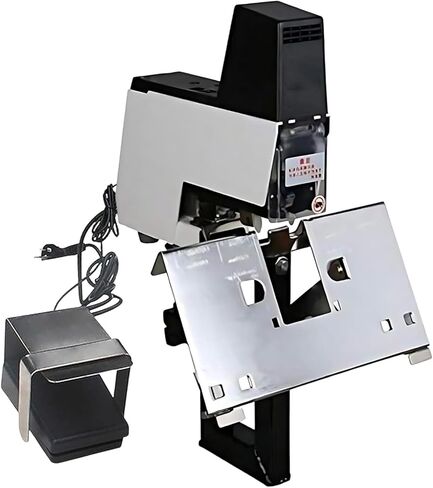 Heavy Duty Saddl-e Stitch Stapler,Electric Saddl-e Stapler,1-9 Strength Adjustment Levels,Saddl-e Stitching/Flat Stitching,Suitable for Photo Studios, Offices, and Homes. in Saudi Arabia