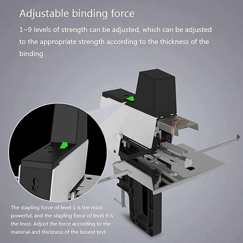 Saddle Stitching Machine, Electric Stapler, Automatic, Fast and Heavy Duty, Flat Stitching/Saddle Stitching, Suitable for Office Use in Kuwait