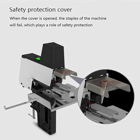 Saddle Stitching Machine, Electric Stapler, Automatic, Fast and Heavy Duty, Flat Stitching/Saddle Stitching, Suitable for Office Use in Kuwait