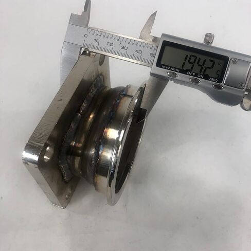 3 "V-Band Flange إلى T4-4 Bolt Turbo Charger Flange Conversion Converter in Kuwait