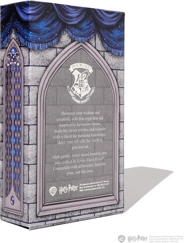 Ferris Wheel Press، Warner Bros.، مرخص رسميًا، Harry Potter، Houses of Hogwarts™، Ravenclaw House، Ravenclaw Blue مع Silver Shimmer، 38 مل in Kuwait