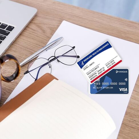 6 عبوات من الأكمام الواقية لحامل بطاقات الرعاية الطبية الجديدة، 12 مل من مادة PVC الشفافة الناعمة المقاومة للماء وأكمام حماية بطاقات الرعاية الطبية لبطاقات الرعاية الطبية الجديدة وبطاقات العمل وبطاقات الهوية in Saudi Arabia