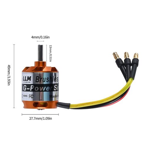 High Thrust RC Aircraft Kit，1100KV RC Brushless Motor D2836 with BLHeli_S 40A Brushless ESC 5V 3A UBEC，1045 2-Van Propeller CW CCW for RC Aircraft RC Plane Fixed Wing & Quadcopter Plane in Saudi Arabia
