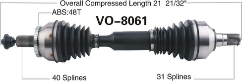 TrakMotive VO-8061 CV Axle in Saudi Arabia