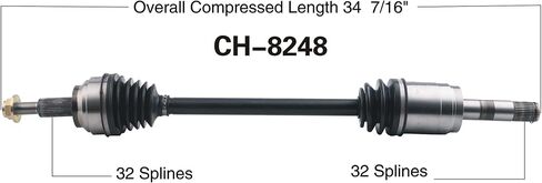 TrakMotive CH-8248 CV Axle in Saudi Arabia
