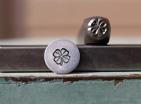 6mm Four Leaf Clover Metal Punch Design Stamp - Supply Guy - CH-557 in Saudi Arabia