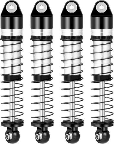 RCLIONS الألومنيوم RC سيارة الصدمات 36mm النفط امتصاص الصدمات لمحور SCX24 ديدبولت JLU C10 المصارع Basecamp 1/24th RC الزاحف سيارة ترقية أجزاء in Kuwait