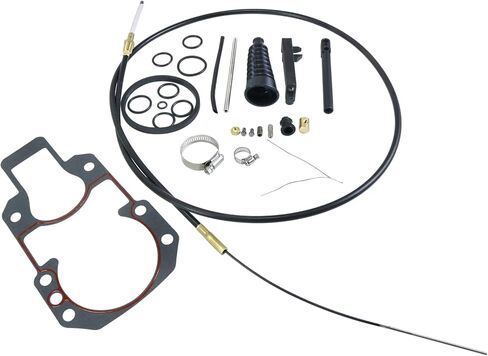 865436A02 865436A03 Lower Shift Cable Kit Compatible with Mercury Mercruiser Alpha One Gen 2 R MR Replace 19543T-1 19543A10 19543A in Saudi Arabia