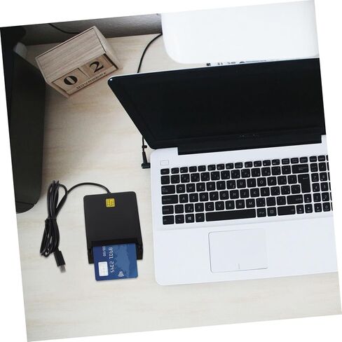قارئ بطاقات ذكية USB محمول من Cabilock متوافق مع نظام التشغيل Windows Vista أداء فعال لبطاقة Id CAC Sim وتصميم خفيف الوزن للاستخدام في السفر in Saudi Arabia