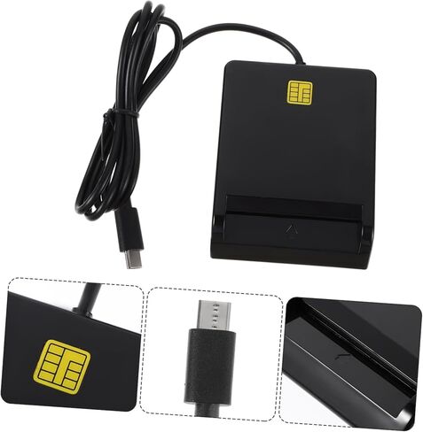 قارئ بطاقات ذكية USB محمول من Cabilock متوافق مع نظام التشغيل Windows Vista أداء فعال لبطاقة Id CAC Sim وتصميم خفيف الوزن للاستخدام في السفر in Saudi Arabia