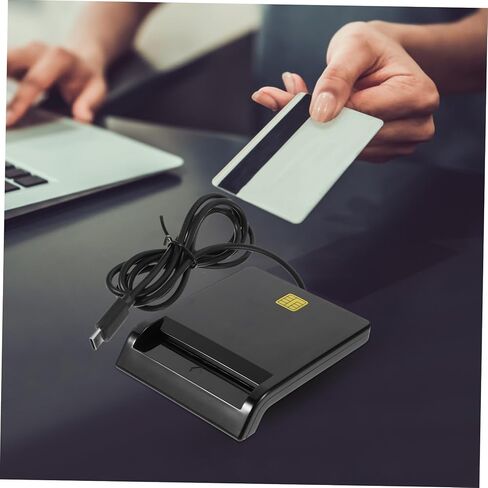قارئ بطاقات ذكية USB محمول من Cabilock متوافق مع نظام التشغيل Windows Vista أداء فعال لبطاقة Id CAC Sim وتصميم خفيف الوزن للاستخدام في السفر in Saudi Arabia