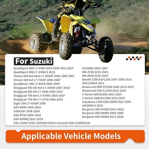 Radiator Cap for Suzuki KingQuad QuadSport Vinson 400 450 500 700 LT-Z400 LT-A450 LT-A500 LT-A700 2003-2024 17730-14G00 in Saudi Arabia