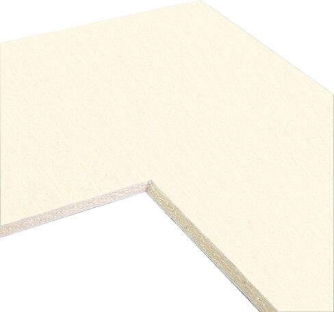 Craig Frames B407 Pre-Cut Mat Board for 17X21 Print, 20X24, Cream Linen in Saudi Arabia