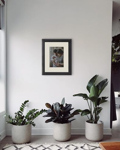 Craig Frames B407 Pre-Cut Mat Board for 17X21 Print, 20X24, Cream Linen in Saudi Arabia
