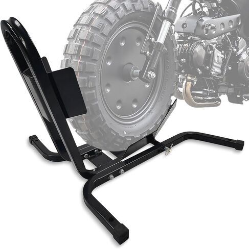 Professional Grade Universal Wheel Chock & Motorcycle Stand Heavy-Duty 1500Lb Motorcycle Wheel Chock for Trailers, Garage, Dirt Bikes, Cruisers & Sport Bikes with Quick-Adjust Security in Saudi Arabia