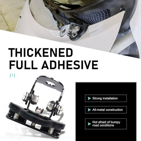 2PCS LED Hood Mounts, Stainless Steel LED Light Bar Mounting Brackets, Adjustable Hood Ditch Light Brackets, Waterproof Hood Grille LED Light Base, Universal for SUV Truck(Black) in Saudi Arabia