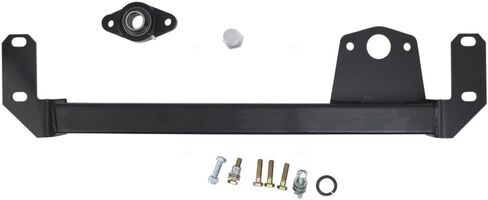 Brock Replacement Steering Gear Box Stabilizer Bar Brace Kit w/Hardware Compatible with 1994-2001 1500 2500 3500 4x4 4-Wheel Drive Pickup Truck in Kuwait