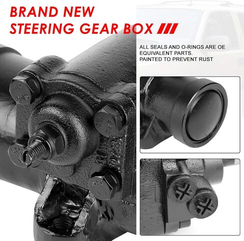 Auto Dynasty Performance Power Steering Gear Box Assembly Compatible with Cadillac Escalade Chevy Avalanche Silverado GMC Sierra Yukon 2001-2007, Steel in Saudi Arabia